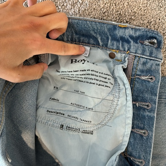 Boyish Jeans The Toby relaxed tapered size 26 - Picture 4 of 4